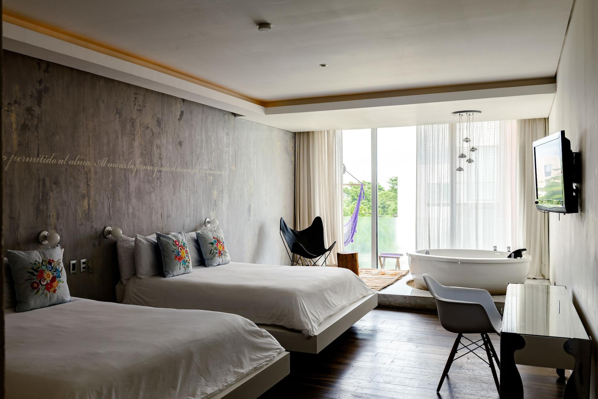 Be Playa Hotel Boutique & Rooftop Bar Playa del Carmen Eksteriør bilde
