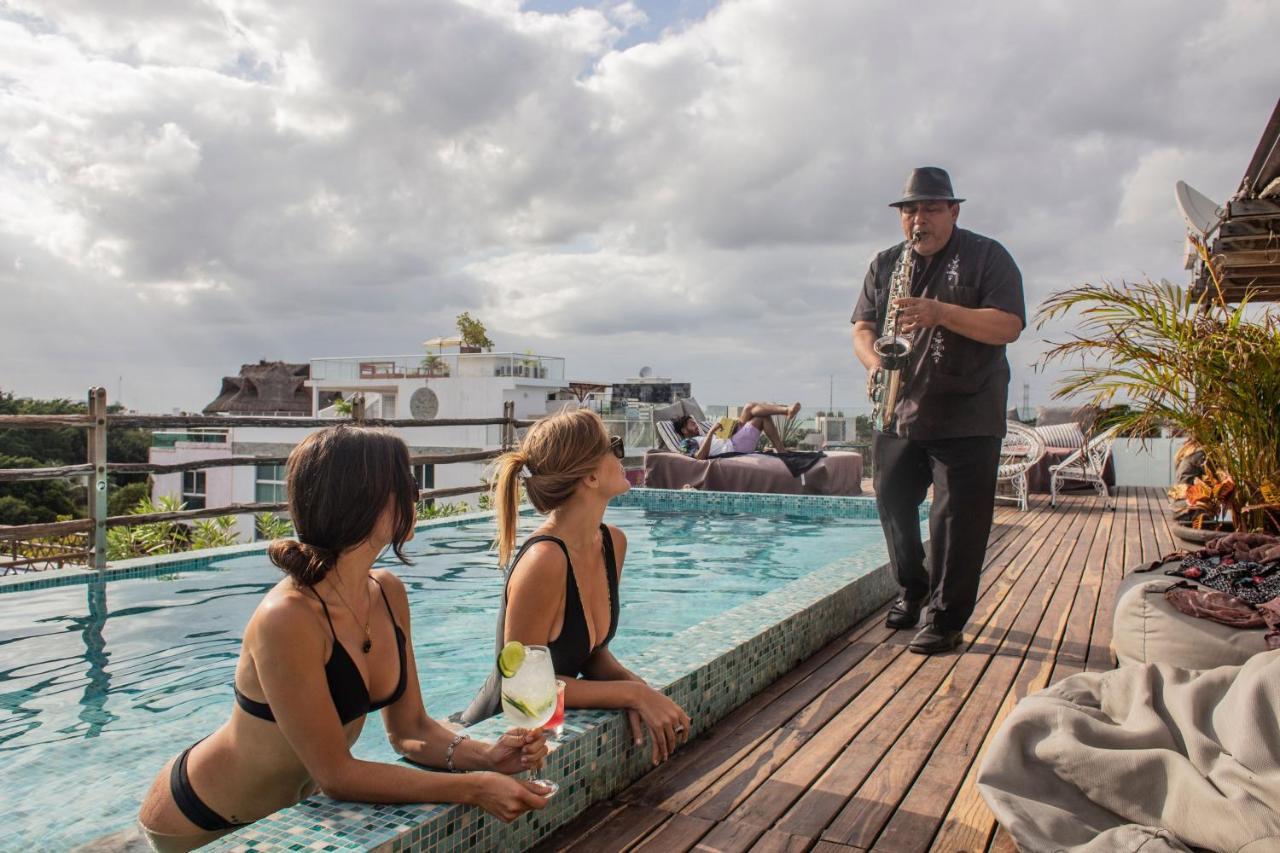 Be Playa Hotel Boutique & Rooftop Bar Playa del Carmen Eksteriør bilde