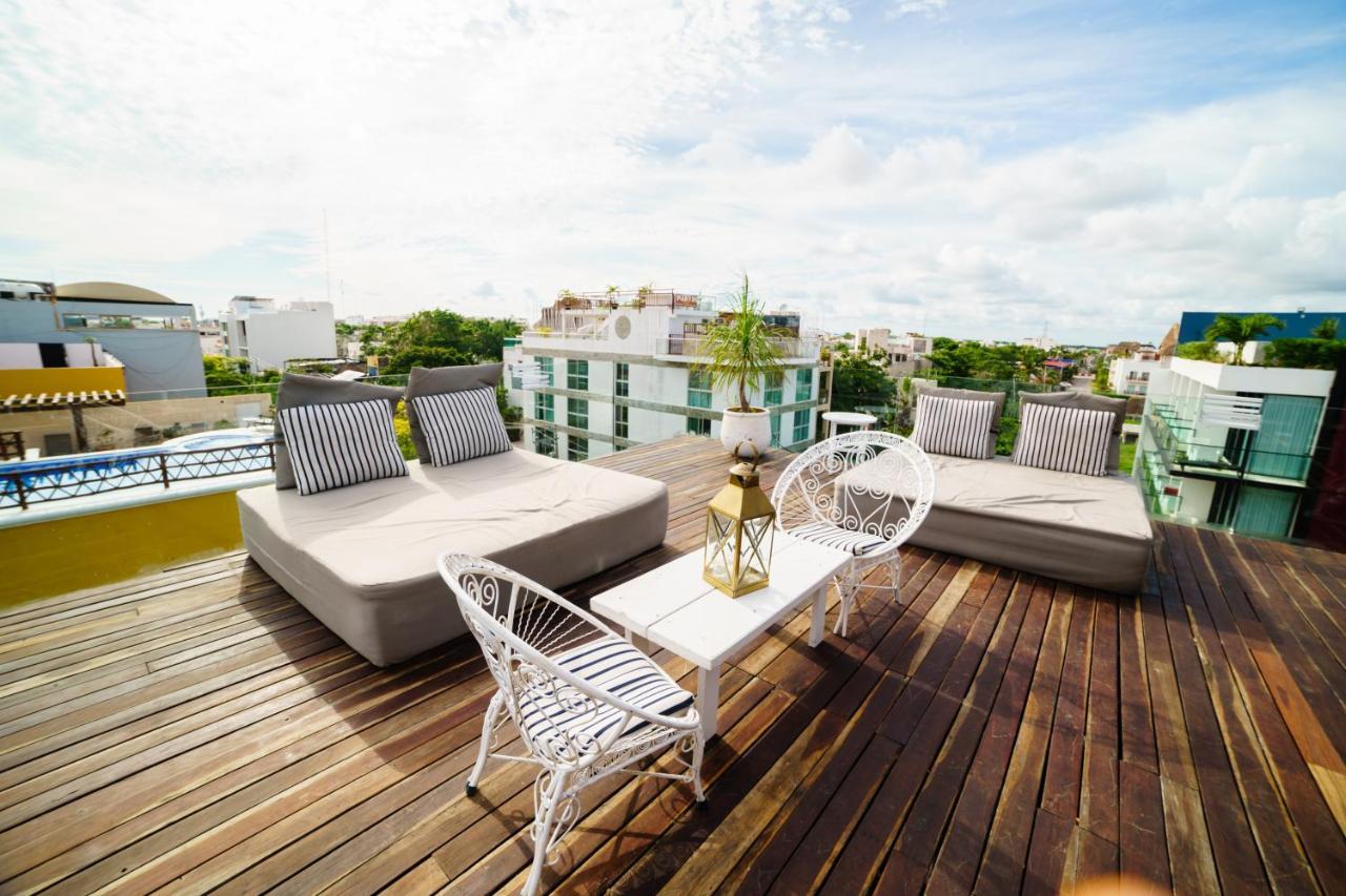 Be Playa Hotel Boutique & Rooftop Bar Playa del Carmen Eksteriør bilde