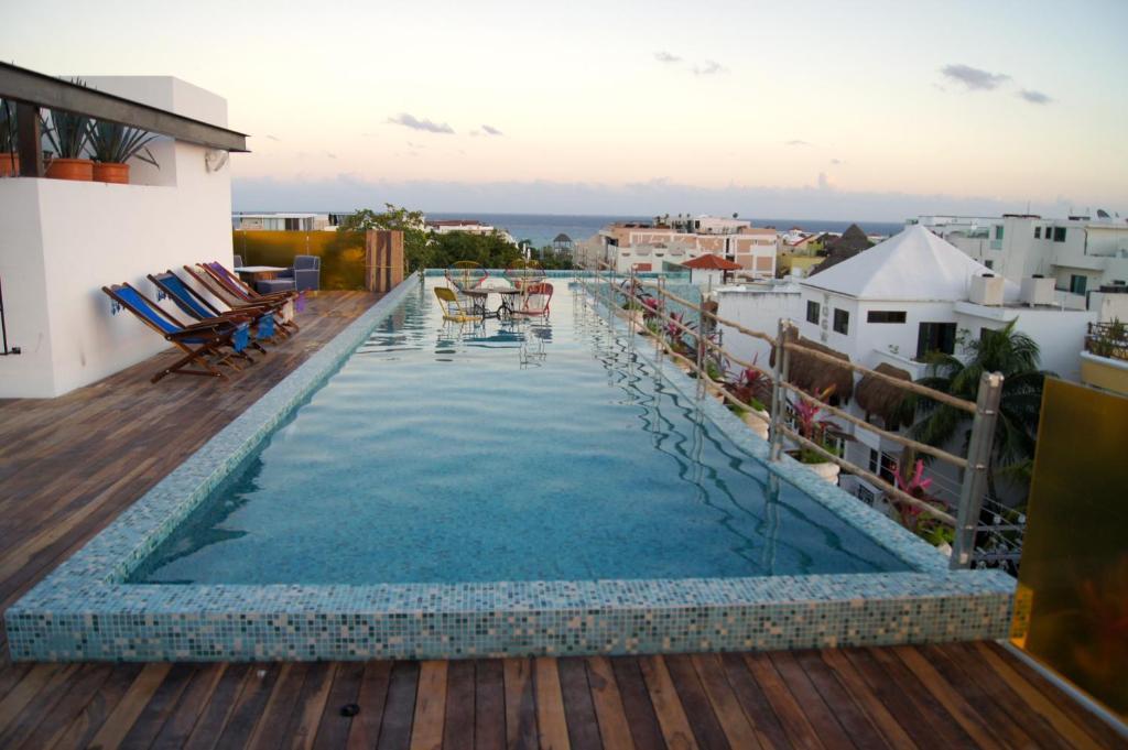 Be Playa Hotel Boutique & Rooftop Bar Playa del Carmen Eksteriør bilde